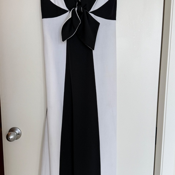Vintage Black and White Retro Gown S - L - Picture 6 of 8